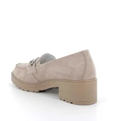 Scarpe Con Tacco|Igi&Co Mocassini Con Tacco In Pelle Da Donna Visone