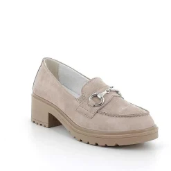 Scarpe Con Tacco|Igi&Co Mocassini Con Tacco In Pelle Da Donna Visone
