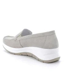 Mocassini E Slip On|Igi&Co Mocassini Con Zeppa In Pelle Da Donna Beige