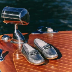 Mocassini E Slip On|Igi&Co Mocassini In Pelle Da Donna Argento