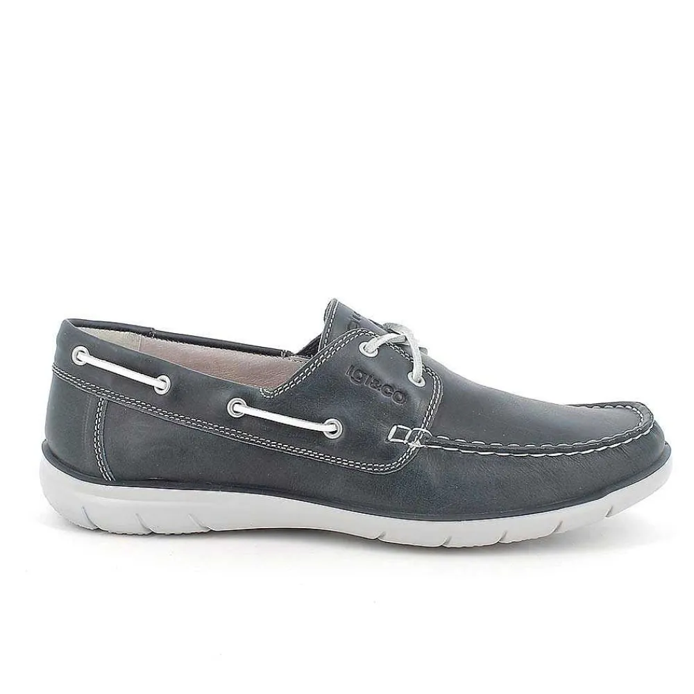 Mocassini E Scarpe Basse|Igi&Co Mocassini In Pelle Da Uomo Blu