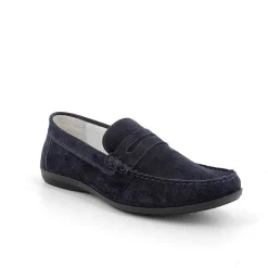 Mocassini E Scarpe Basse|Igi&Co Mocassini In Pelle Da Uomo Blu