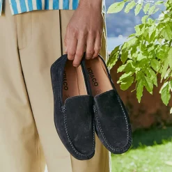 Mocassini E Scarpe Basse|Igi&Co Mocassini In Pelle Da Uomo Blu