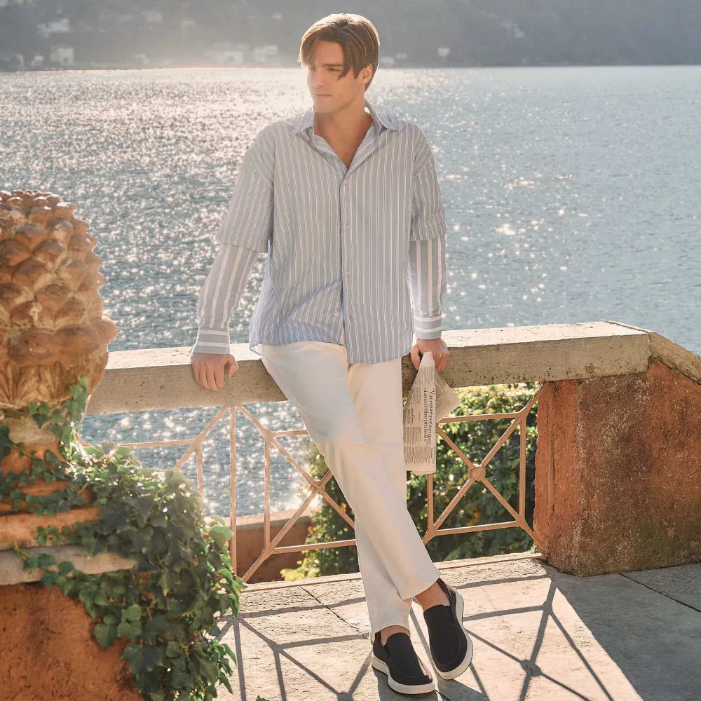 Mocassini E Scarpe Basse|Igi&Co Mocassini In Pelle Da Uomo Blu