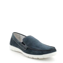 Mocassini E Scarpe Basse|Igi&Co Mocassino In Pelle Da Uomo Blu Chiaro