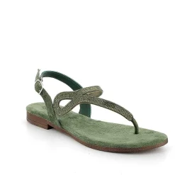 Sandali E Infradito|Igi&Co Sandali Con Infradito In Pelle Da Donna Verde Salvia