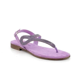 Sandali E Infradito|Igi&Co Sandali Con Infradito In Pelle Da Donna Lilla