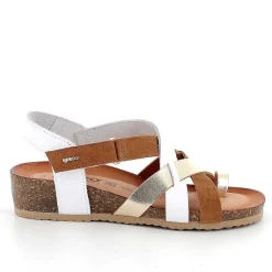 Sandali E Infradito|Igi&Co Sandali Con Infradito In Pelle Da Donna Bianco-Rame