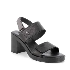 Scarpe Con Tacco|Igi&Co Sandali Con Tacco In Pelle Da Donna Nero