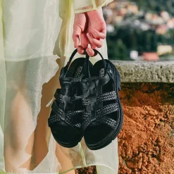 Scarpe Con Tacco|Igi&Co Sandali Con Tacco In Pelle Da Donna Nero