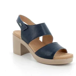 Scarpe Con Tacco|Igi&Co Sandali Con Tacco In Pelle Da Donna Navy