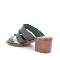 Scarpe Con Tacco|Igi&Co Sandali Con Tacco In Pelle Da Donna Foresta