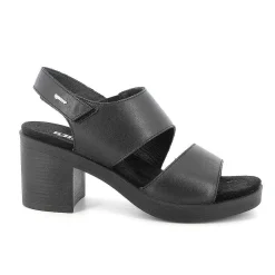 Scarpe Con Tacco|Igi&Co Sandali Con Tacco In Pelle Da Donna Nero