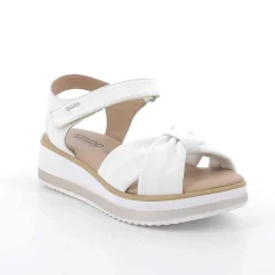 Zeppe|Igi&Co Sandali Con Zeppa Da Donna Bianco