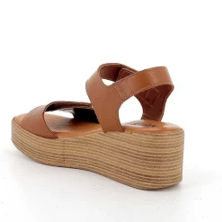 Zeppe|Igi&Co Sandali Con Zeppa In Pelle Da Donna Cuoio