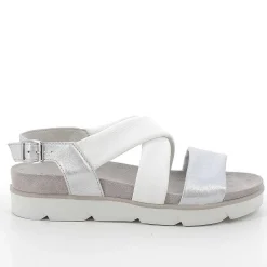 Sandali E Infradito|Igi&Co Sandali Da Donna Argento-Bianco