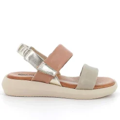 Sandali E Infradito|Igi&Co Sandali In Pelle Da Donna Salvia-Cuoio