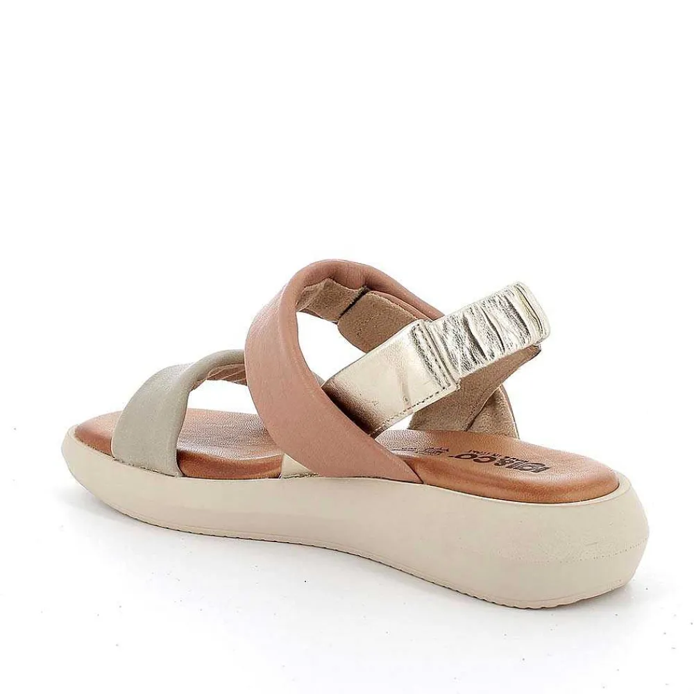 Sandali E Infradito|Igi&Co Sandali In Pelle Da Donna Salvia-Cuoio