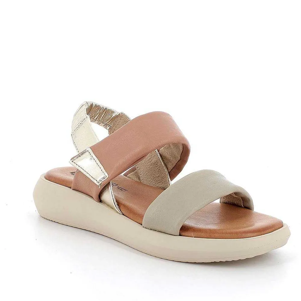 Sandali E Infradito|Igi&Co Sandali In Pelle Da Donna Salvia-Cuoio