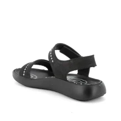 Scarpe Ecosostenibili|Igi&Co Sandali In Pelle Da Donna Nero