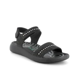 Scarpe Ecosostenibili|Igi&Co Sandali In Pelle Da Donna Nero