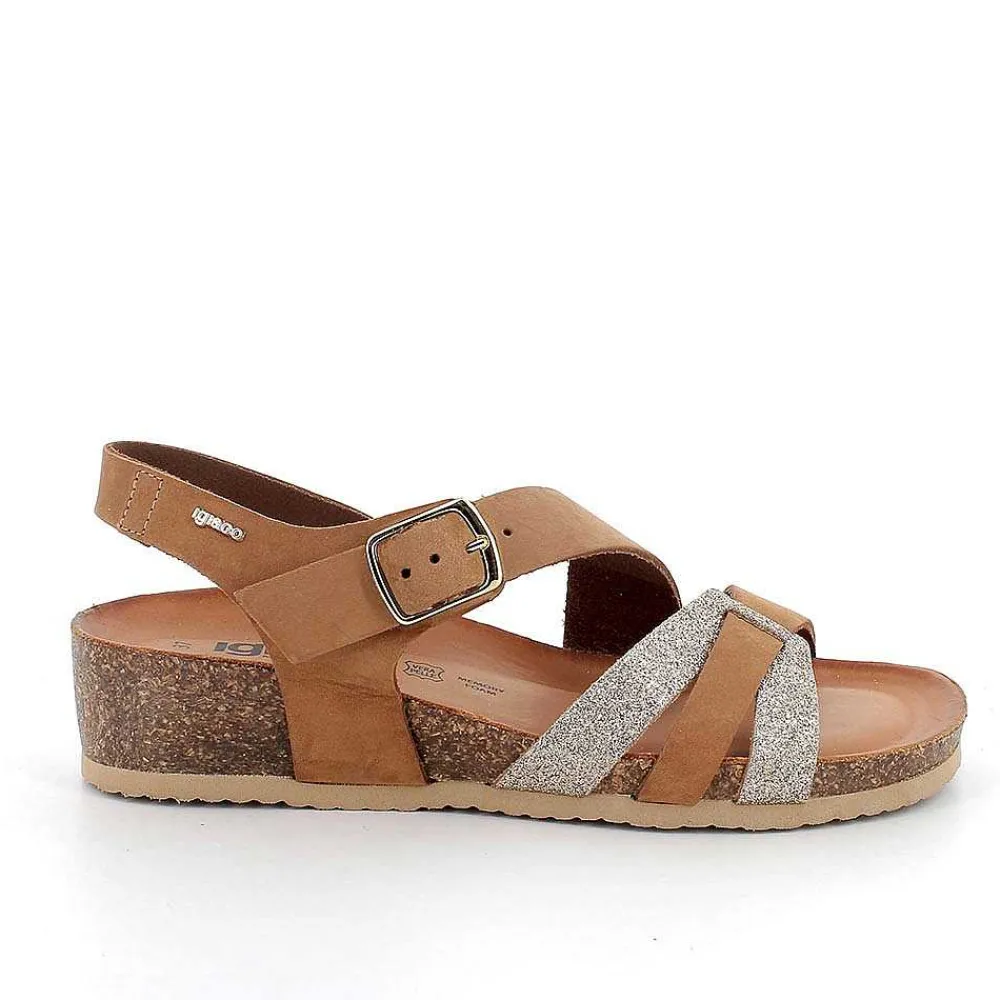 Sandali E Infradito|Igi&Co Sandali In Pelle Da Donna Brandy-Rosa