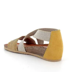 Sandali E Infradito|Igi&Co Sandali In Pelle Da Donna Ocra