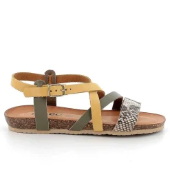 Sandali E Infradito|Igi&Co Sandali In Pelle Da Donna Giallo-Roccia