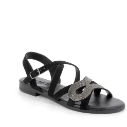 Sandali E Infradito|Igi&Co Sandali In Pelle Da Donna Nero