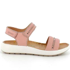 Scarpe Ecosostenibili|Igi&Co Sandali In Pelle Da Donna Cipria