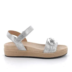 Sandali E Infradito|Igi&Co Sandali In Pelle Da Donna Argento