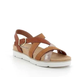 Sandali E Infradito|Igi&Co Sandali In Pelle Da Donna Cognac-Cuoio