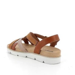 Sandali E Infradito|Igi&Co Sandali In Pelle Da Donna Cognac-Cuoio