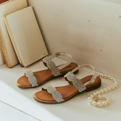 Sandali E Infradito|Igi&Co Sandali In Pelle Da Donna Latte