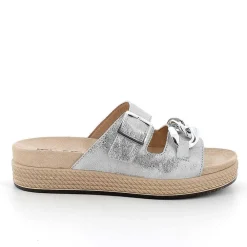 Sandali E Infradito|Igi&Co Sandali In Pelle Da Donna Argento