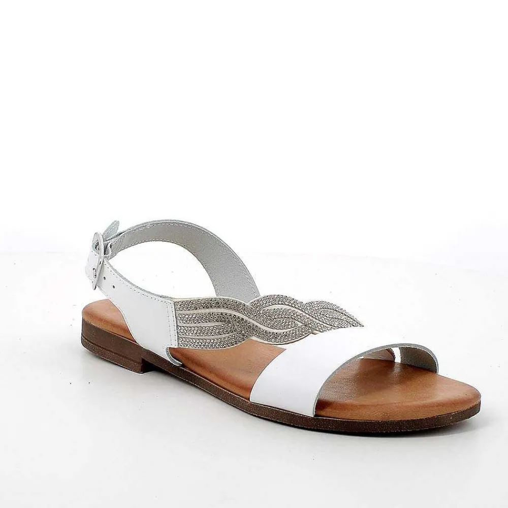 Sandali E Infradito|Igi&Co Sandali In Pelle Da Donna Bianco