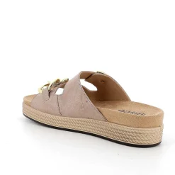 Sandali E Infradito|Igi&Co Sandali In Pelle Da Donna Caramel Laminato