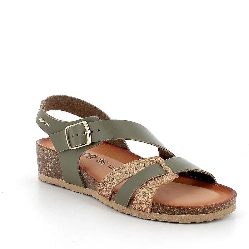 Sandali E Infradito|Igi&Co Sandali In Pelle Da Donna Fango-Rame