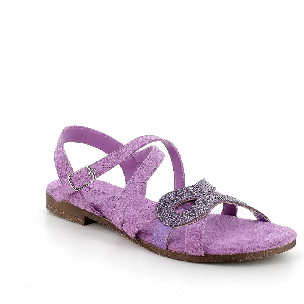 Sandali E Infradito|Igi&Co Sandali In Pelle Da Donna Lilla