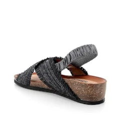 Sandali E Infradito|Igi&Co Sandali In Pelle Da Donna Grigio Scuro