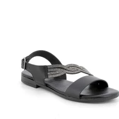 Sandali E Infradito|Igi&Co Sandali In Pelle Da Donna Nero
