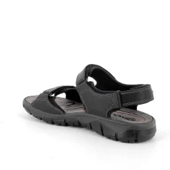 Sandali|Igi&Co Sandali In Pelle Da Uomo Nero