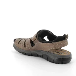 Sandali|Igi&Co Sandali In Pelle Da Uomo Fango Chiaro