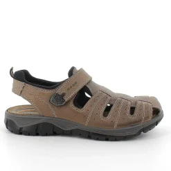 Sandali|Igi&Co Sandali In Pelle Da Uomo Fango Chiaro