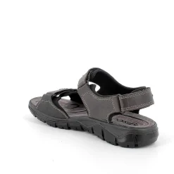 Sandali|Igi&Co Sandali In Pelle Da Uomo Grigio