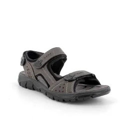 Sandali|Igi&Co Sandali In Pelle Da Uomo Grigio