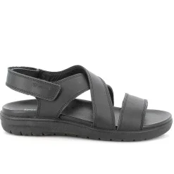 Sandali|Igi&Co Sandali In Pelle Da Uomo Nero