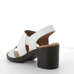 Scarpe Con Tacco|Igi&Co Sandalo Con Tacco In Pelle Da Donna Bianco