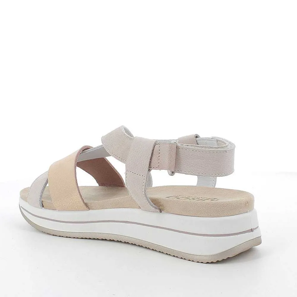 Sandali E Infradito|Igi&Co Sandalo In Pelle Da Donna Rosa Chiaro