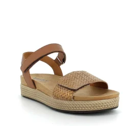 Sandali E Infradito|Igi&Co Sandalo In Pelle Da Donna Cognac-Cuoio